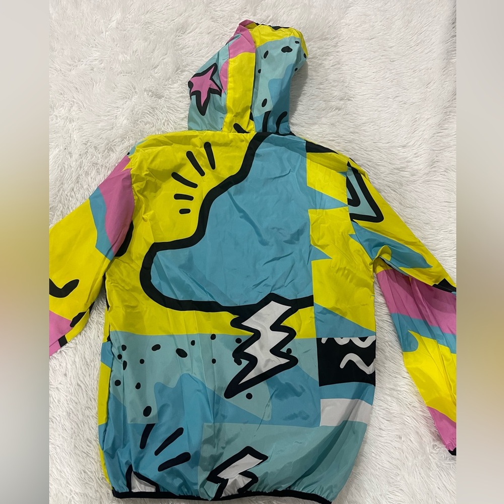 Reason Abstract Multicolor Windbreaker - image 2